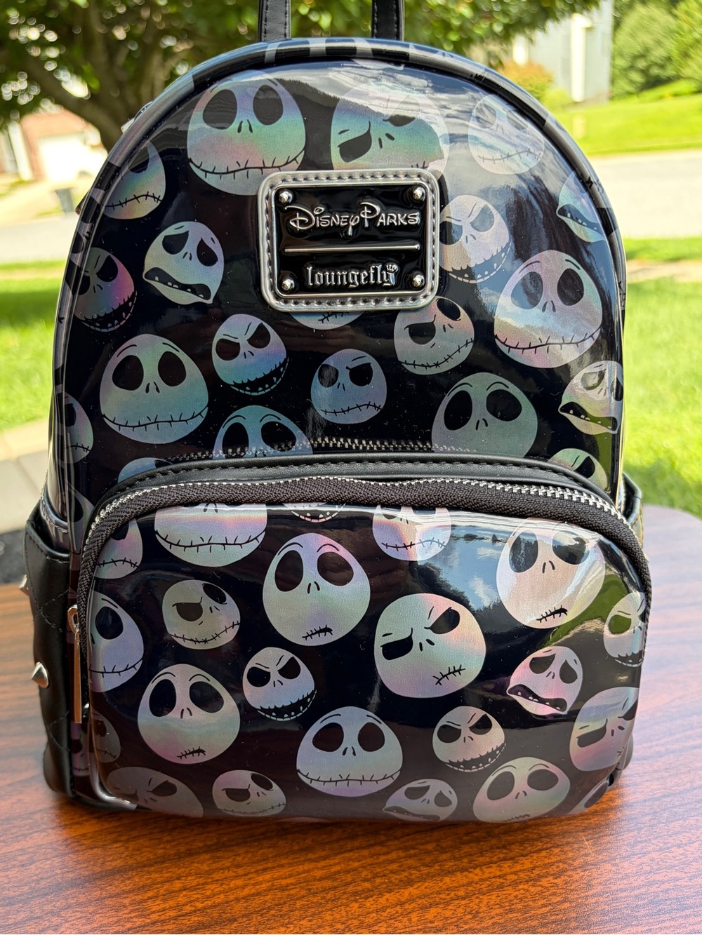 Loungefly Disney Parks Nightmare Before Christmas Jack Skellington Holographic